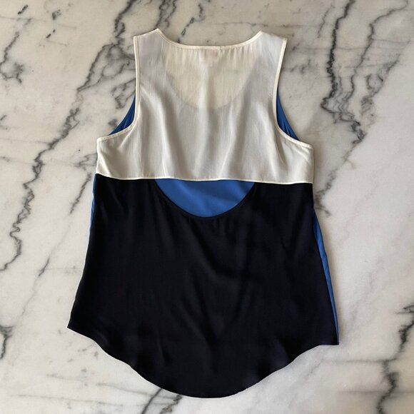 Parker Colourblock Silk Tank - Picture 11 of 13